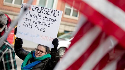 A day of Protests against Trump's national emergency over the border wall