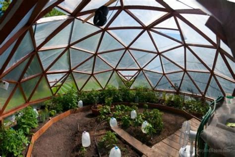 Our Geodesic Dome Greenhouse's New Home (With images) | Geodesic dome ...