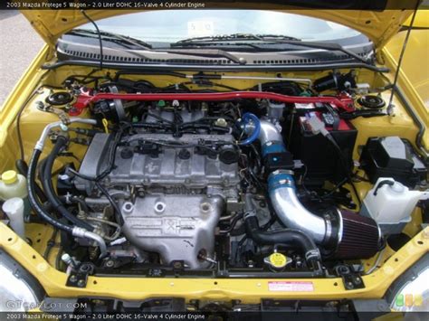 2.0 Liter DOHC 16-Valve 4 Cylinder Engine for the 2003 Mazda Protege #50046246 | GTCarLot.com