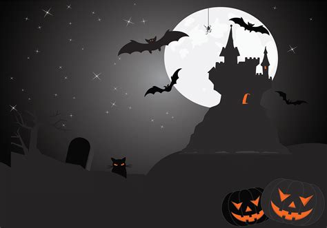 Eerie Halloween Wallpaper PSD - Free Photoshop Brushes at Brusheezy!