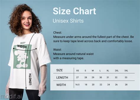 How To Easily Create A Clothing Size Chart + 14 Templates