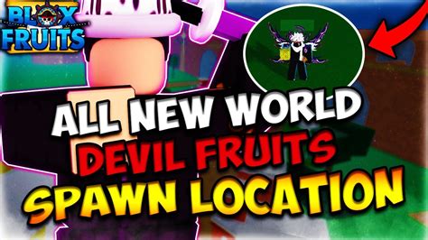 Where do devil fruits spawn in blox fruits