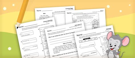 Reading Comprehension Worksheets for Kindergarten and Up | ABCmouse