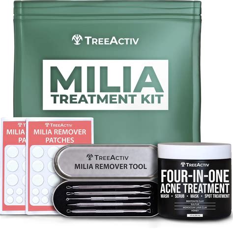 Milia Treatment Kit, Improves Milia Overnight, Complete Removal in 2 ...