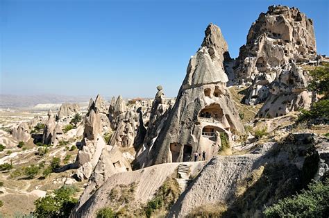 Uchisar Castle in Cappadocia · Free Stock Photo