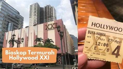 Bioskop Tiket Termurah ~ Hollywood XXI Gatot Subroto Jakarta - YouTube