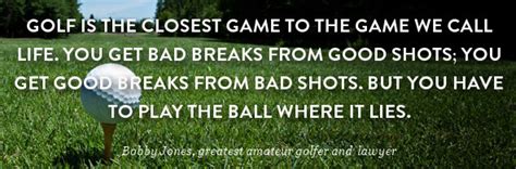 Golf Quotes For Life. QuotesGram