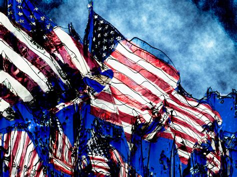 American Flags Free Stock Photo - Public Domain Pictures