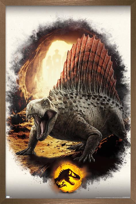 Jurassic World: Dominion - Dimetrodon Focal Wall Poster, 22.375" x 34" Framed - Walmart.com