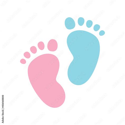 Baby Foot Print Clipart