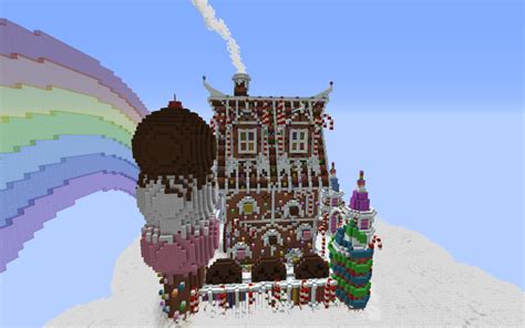 Gingerbread House Minecraft Map