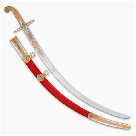 Sword - Golden Shamshir | Pegasus Leaders - luxury gifts manufacture | Free shipping