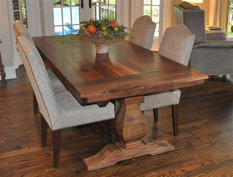 Custom Weston Farmhouse Table | Roswell Furniture | Handmade Farm Kitchen Dining | Atlanta GA ...