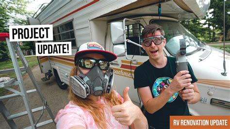 Vintage RV Renovation PROJECT UPDATE! + How Much Have We Spent?? - YouTube