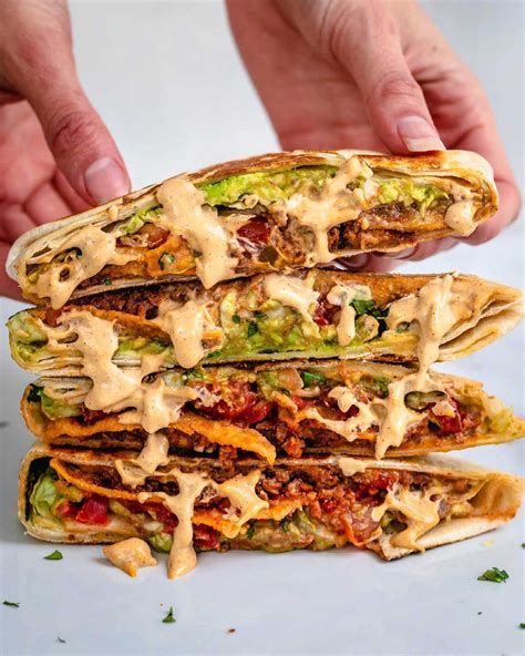 Vegan Crunchwrap Supreme - Good Old Vegan