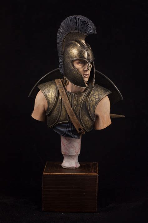 Achilles son of Peleus by Alla Semerzina · Putty&Paint