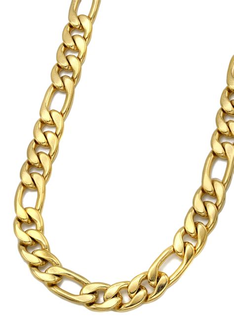 14K Gold Mens Figaro Chain – goldurban.com