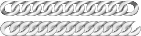 Clipart - Chain SILVER Grandine sidabrine