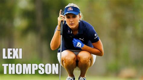 American pro golfer, LPGA star Lexi Thompson | Golf Swing | Lexi thompson golf, Lexi thompson ...