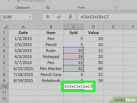 Ntroduire 83+ imagen formule addition sur excel - fr.thptnganamst.edu.vn