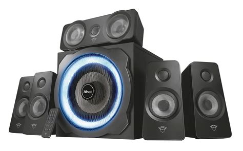 Trust Gaming 22004 GXT 658 Tytan 5.1 Surround Sound Speaker System, PC ...