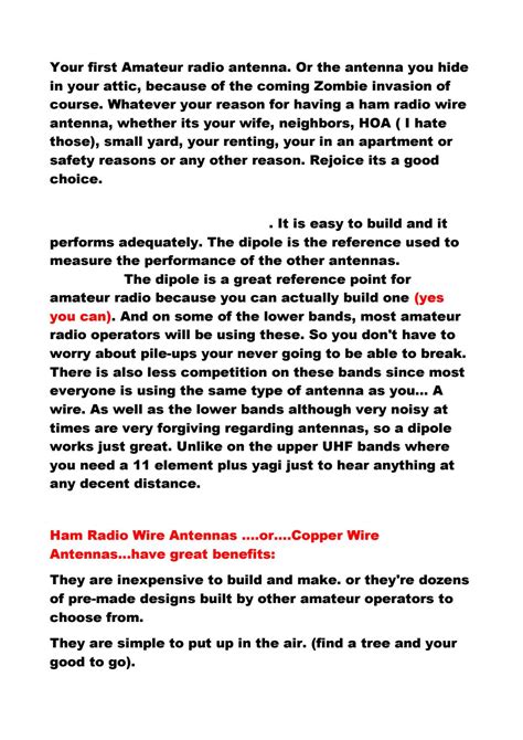 Building a simple ham radio wire antenna by kingofalldomains - Issuu