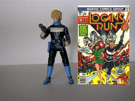 Logan's Run comic figure | This is my Logan's Run comic adap… | Flickr