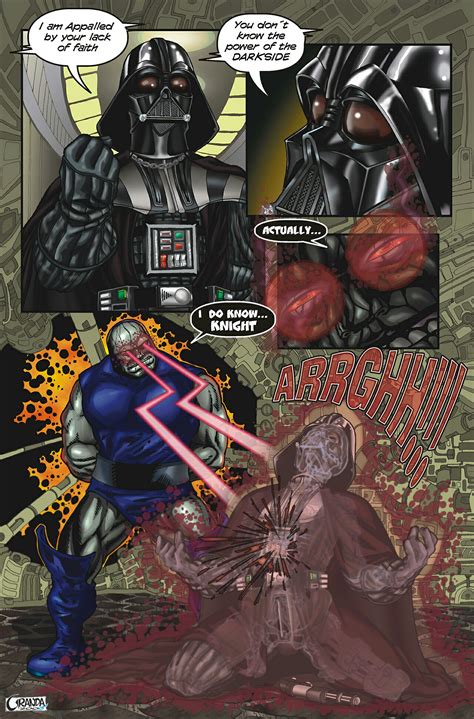 Post Crisis Darkseid vs Darth Vader Fan Art by ScrewBattle on DeviantArt