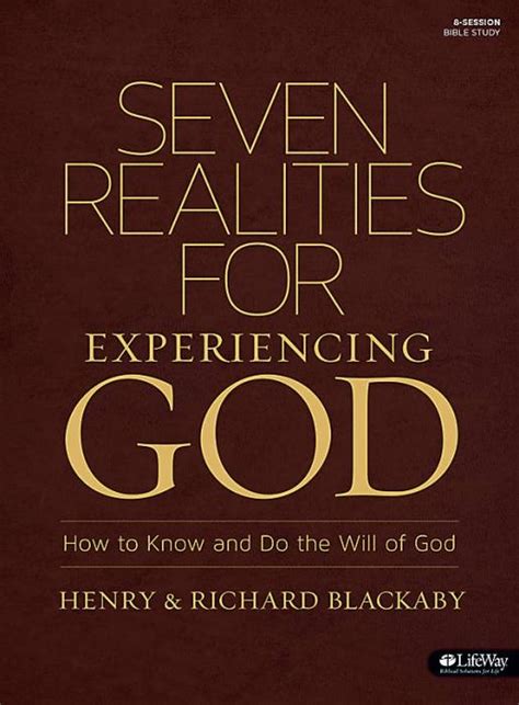 Seven Realities for Experiencing God - Member Book (Paperback) – blackabystore.org