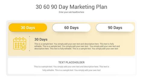 30 60 90 day marketing plan powerpoint template – Artofit