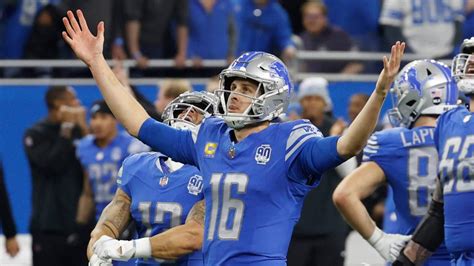 Jared Goff made NFL revenge history in Lions’ playoff victory over Rams ...