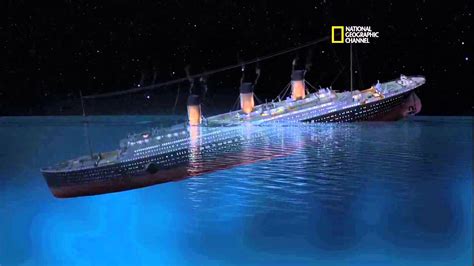 Titanic: sinking animation - YouTube