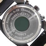 Bristol A-10 Thunderbolt Chronograph Quartz // BW10D - Bristol Watch Company PERMANENT STORE ...