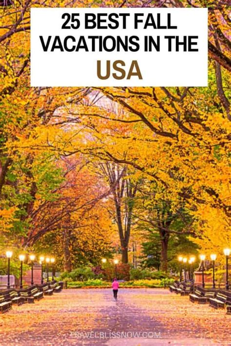 25 Best Fall Vacations in the U.S. | Fall vacations, Vacations in the ...