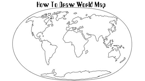 Free Sketch Drawing World Map For Adult | Typography Art Ideas