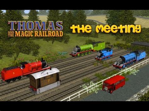 Thomas & The Magic Railroad - The Meeting - Trainz Video - YouTube