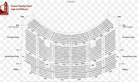 Fox Theatre Seating Plan Theater Ticket Cinema, PNG, 1000x599px, Fox Theatre, Aircraft Seat Map ...