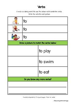 Jolly Grammar - Year 1 - Student Workbook 2 by Teaching with Mrs Paige