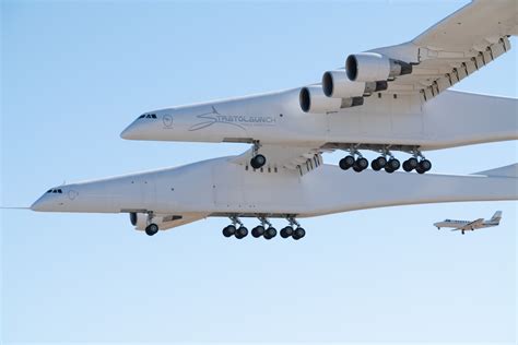 World's Largest Plane By Wingspan Takes First Flight : NPR