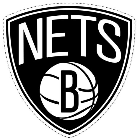 Brooklyn Nets NBA Logo Sticker