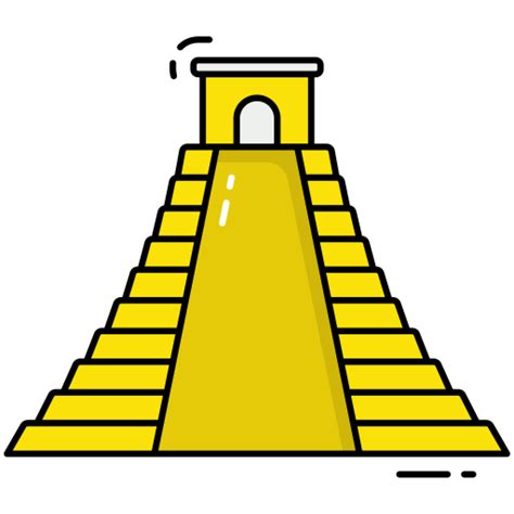 Mayan Pyramid Clipart