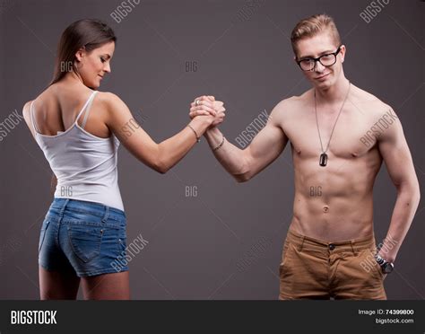 Man Vs Woman Arm Image & Photo (Free Trial) | Bigstock