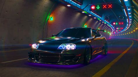 Toyota Supra Mk4 Tunnel Sunset Village 4k Live Wallpaper – Tips And Solution