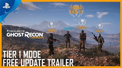 Tom Clancy’s Ghost Recon Wildlands – Tier 1 Mode: PS4 Free Update Trailer – GameCut.com – Video ...