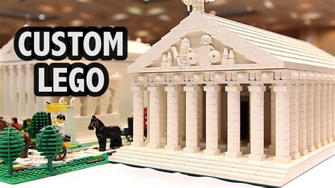 LEGO Acropolis and Trajan's Market | Bricks by the Bay 2017 - YouTube