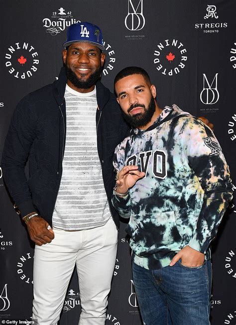 Drake hangs with LeBron James at Uninterrupted Toronto launch as lineup ...