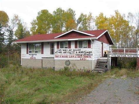 The O.P.P. Drug House in St. Charles - Ontario Abandoned Places