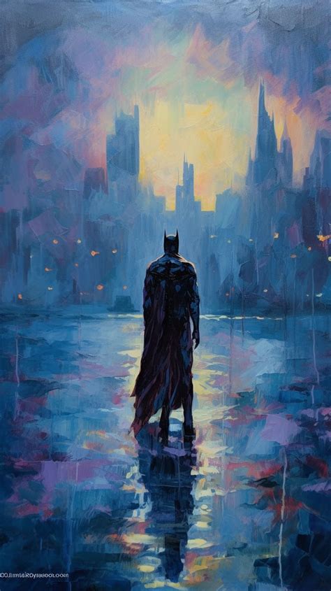 Batman Impressionism | Batman artwork, Batman the dark knight, Comic art