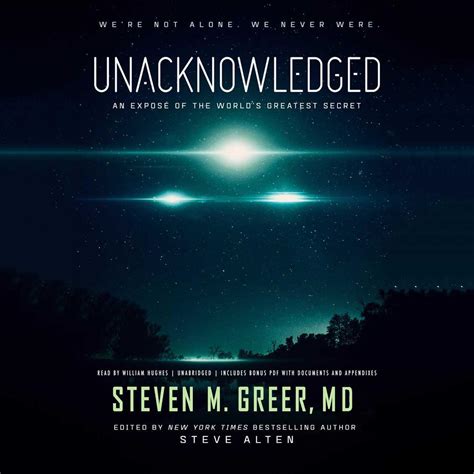 Unacknowledged - Audiobook | Listen Instantly!