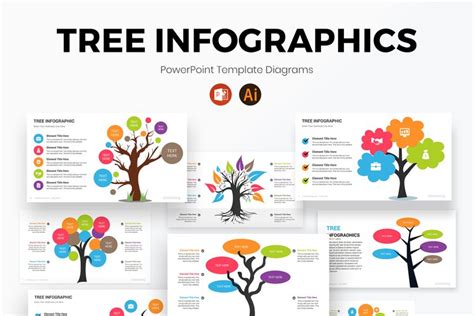 Tree Infographic PowerPoint Template (1682097)